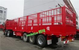 湖北廠(chǎng)家供應(yīng)13米輕型鵝頸式倉(cāng)欄半掛車(chē)價(jià)格