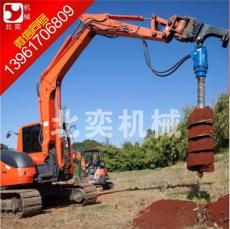 供應(yīng)電線桿挖坑機(jī) 無錫北奕挖機(jī)螺旋鉆