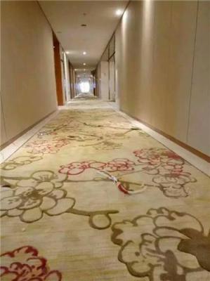 浙江酒店宾馆客房尼龙印花地毯 过消防B1级
