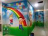 开封兰考县幼儿园墙体喷绘彩绘创造童趣世界