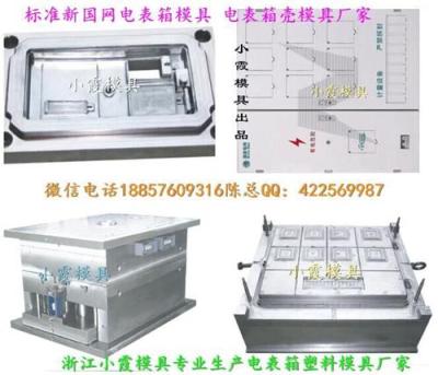 黃巖做塑膠模具 新國網單相九電表箱模具