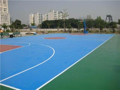 南京塑胶球场施工专家 南京塑胶篮球场施工