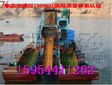 泰国大型淘金船 溜槽淘金船图片