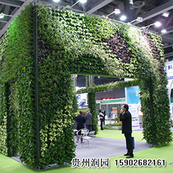 贵阳植物墙绿化公司 贵州仿真植物屏壁设计